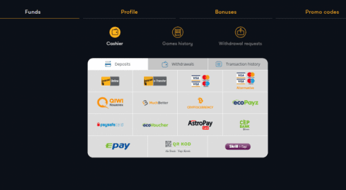 Einzahlung mit VISA bei Frank Casinos