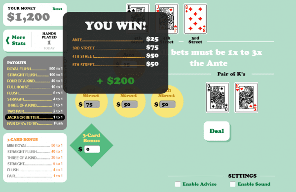 Mississippi Stud Bally E