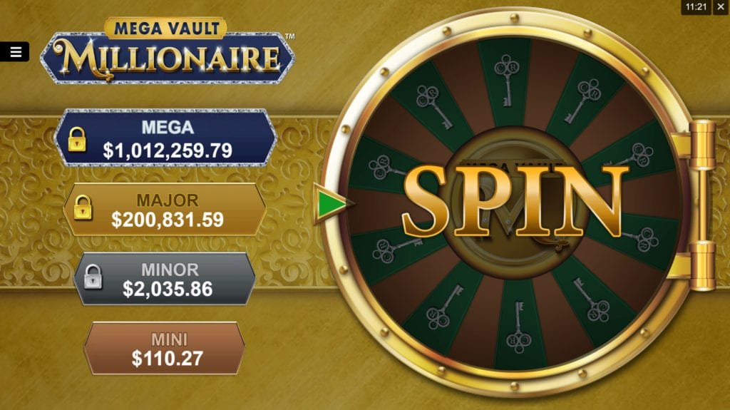 Mega Vault Millionaire RTP