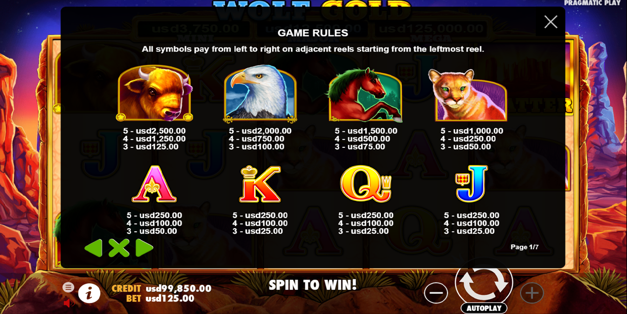 Jeu de machine à sous