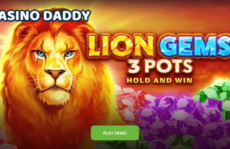 Lion Gems 3 Pots: Halten & Gewinnen von Playson