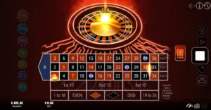 Jeu Vulcano Roulette GameArt